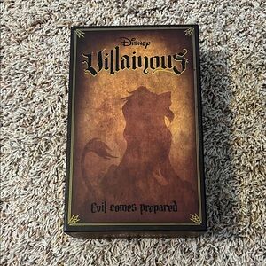 Disney Villainous Board Game – Brown and Gold Artwork